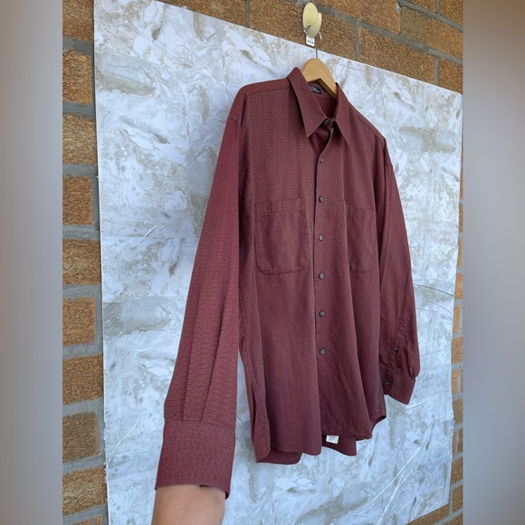 BURBERRYS OF LONDON VINTAGE FRONT BUTTON SHIRT SIZE LARGE - Picture 4 of 11